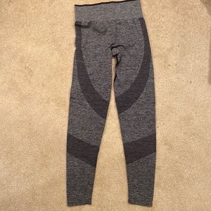PINK gray leggings, good quality